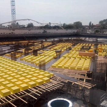 Caisson slab кессонды жабындарға арналған қалып